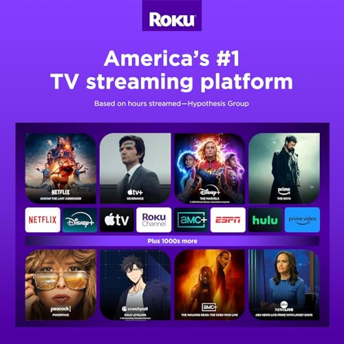 Roku Smart TV – 40-Inch Select Series 1080p Full HD RokuTV with Roku Voice Remote, Bright Picture, Customizable Home Screen – Live Local News, Sports, Gaming